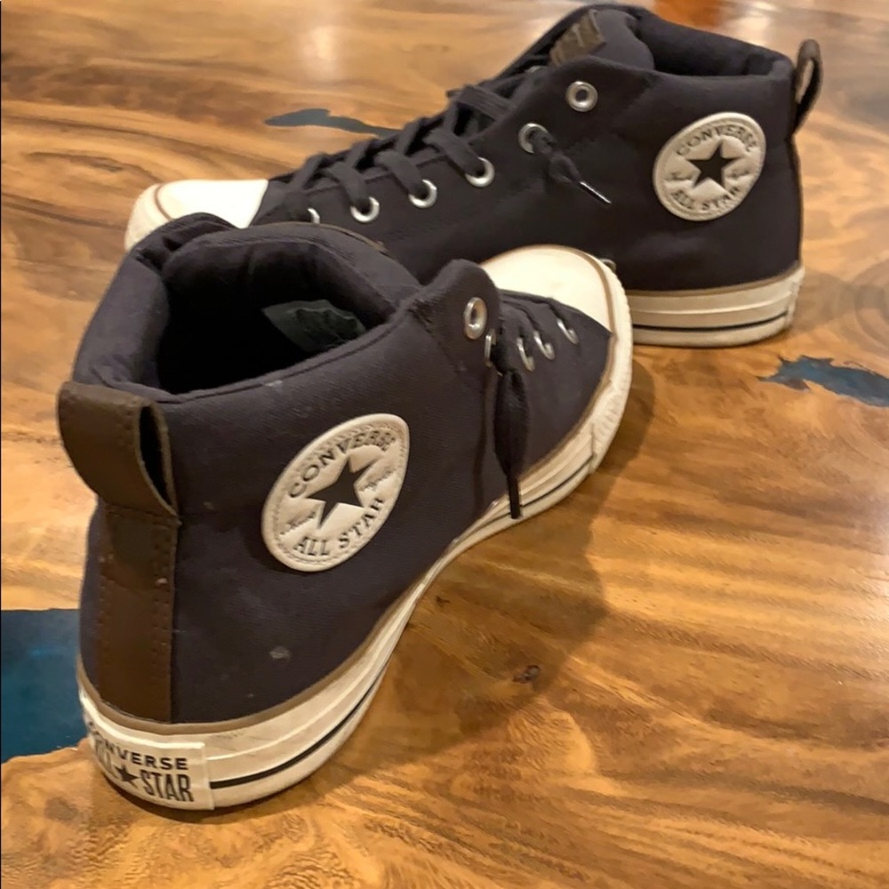 Converse Navy Blue All Stars size 9